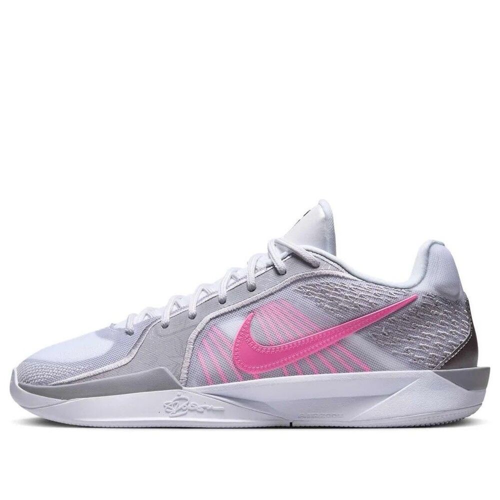 Size 7.5 Nike Sabrina 2 Lily Grey Pink White Womens Basketball Shoes FQ2174-100